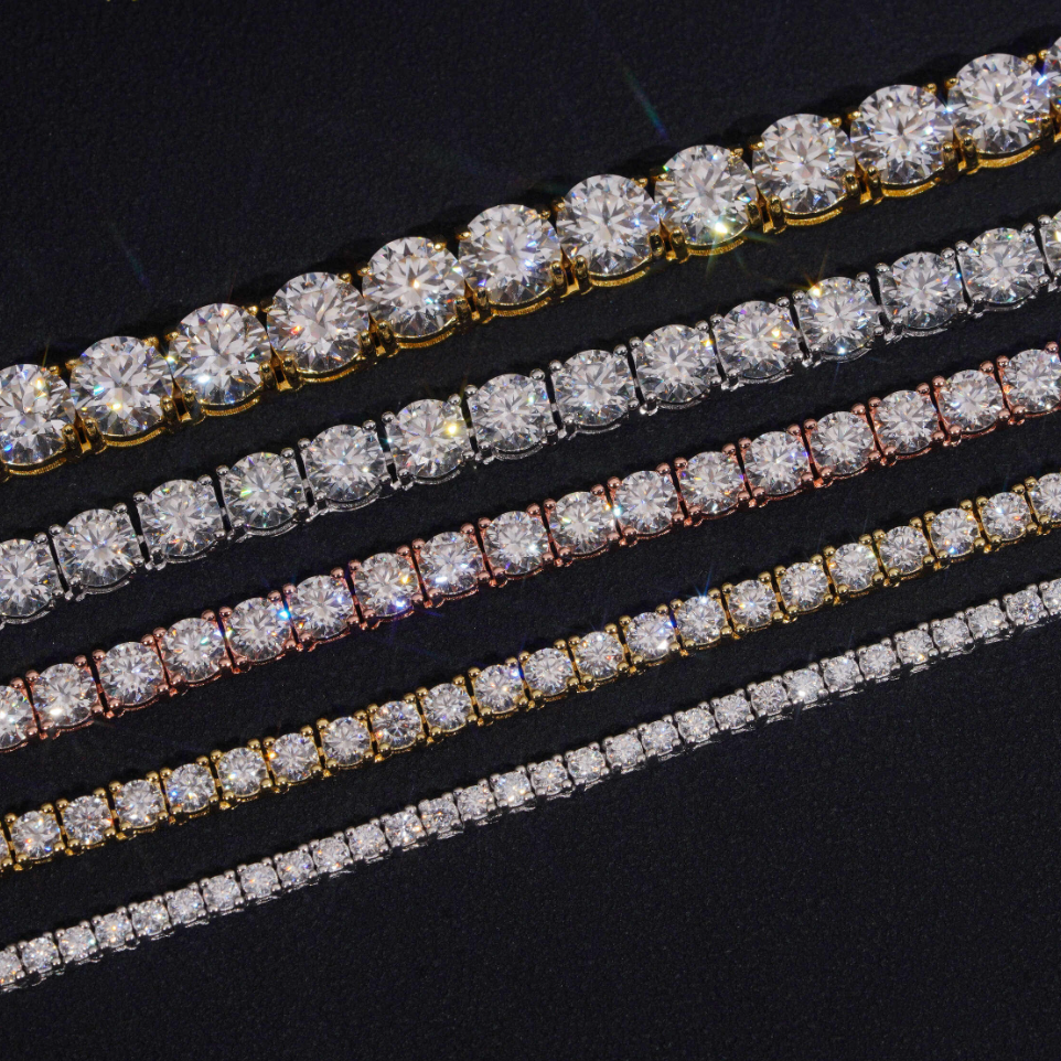 Glace Moissanite Tennis Bracelet