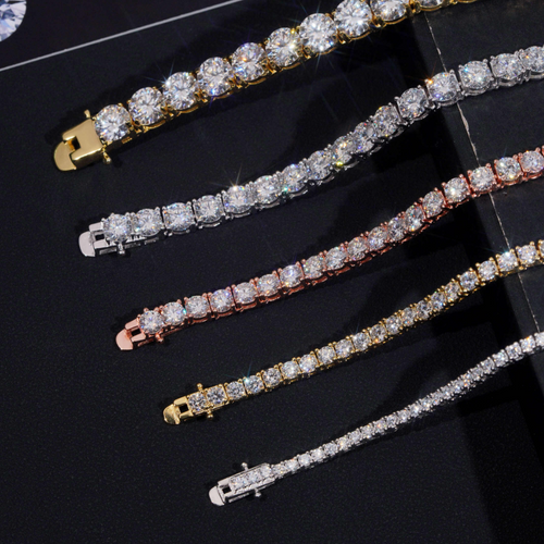 Glace Moissanite Tennis Bracelet